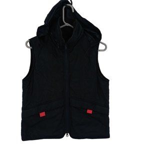 POLO JEANS CO. NAVY ZIP UP VEST SIZE SMALL